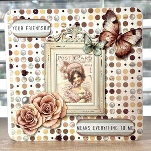 Handmade Friendship Greeting Card